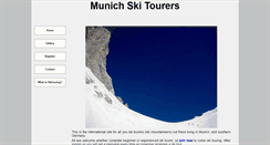 Desktop Screenshot of munichskitourers.com